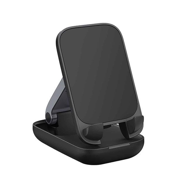 Держатель-подставка для смартфона Baseus Seashell Series Folding Phone Stand (B10551500111-00). Черный