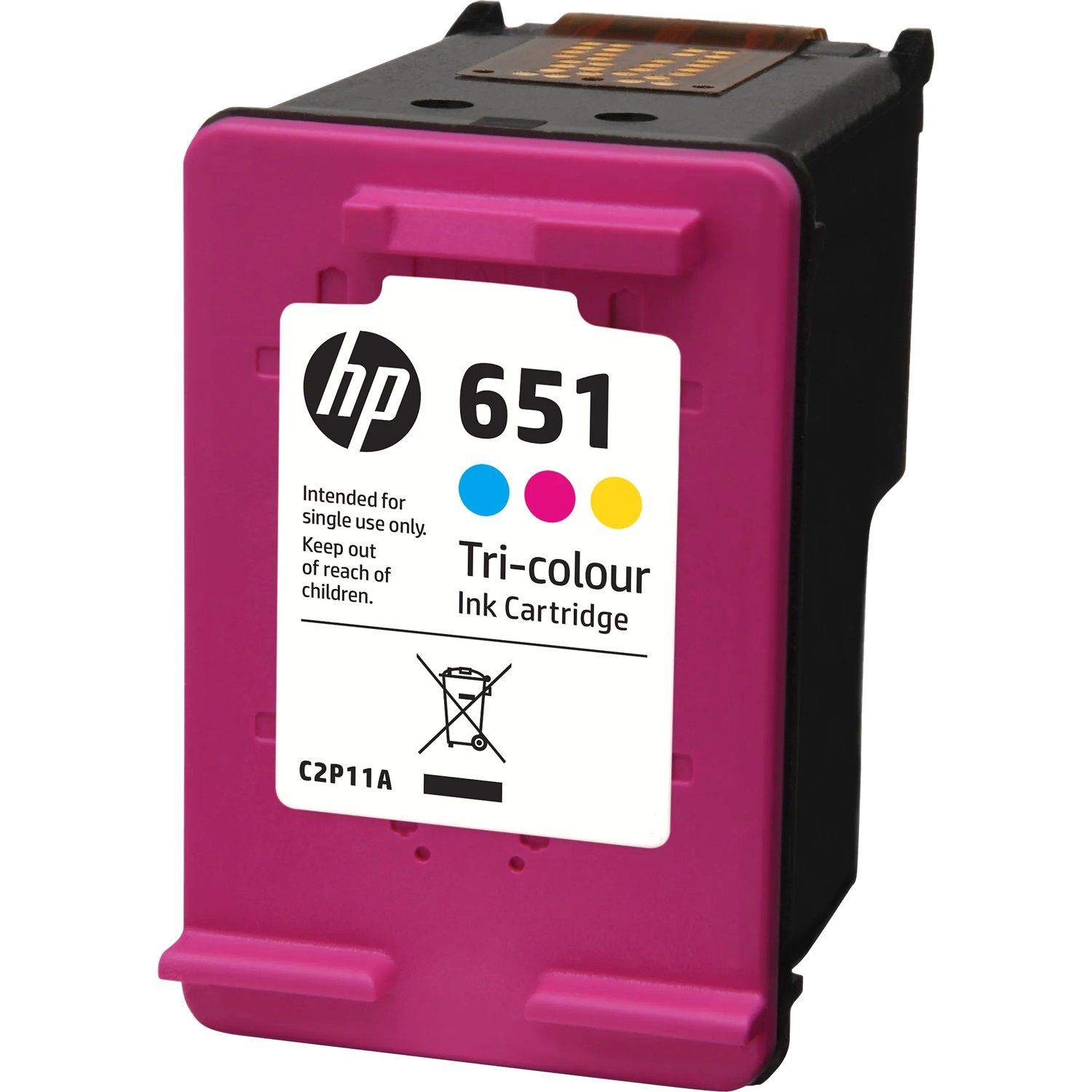 Картридж HP 651 (C2P11AE), цветной