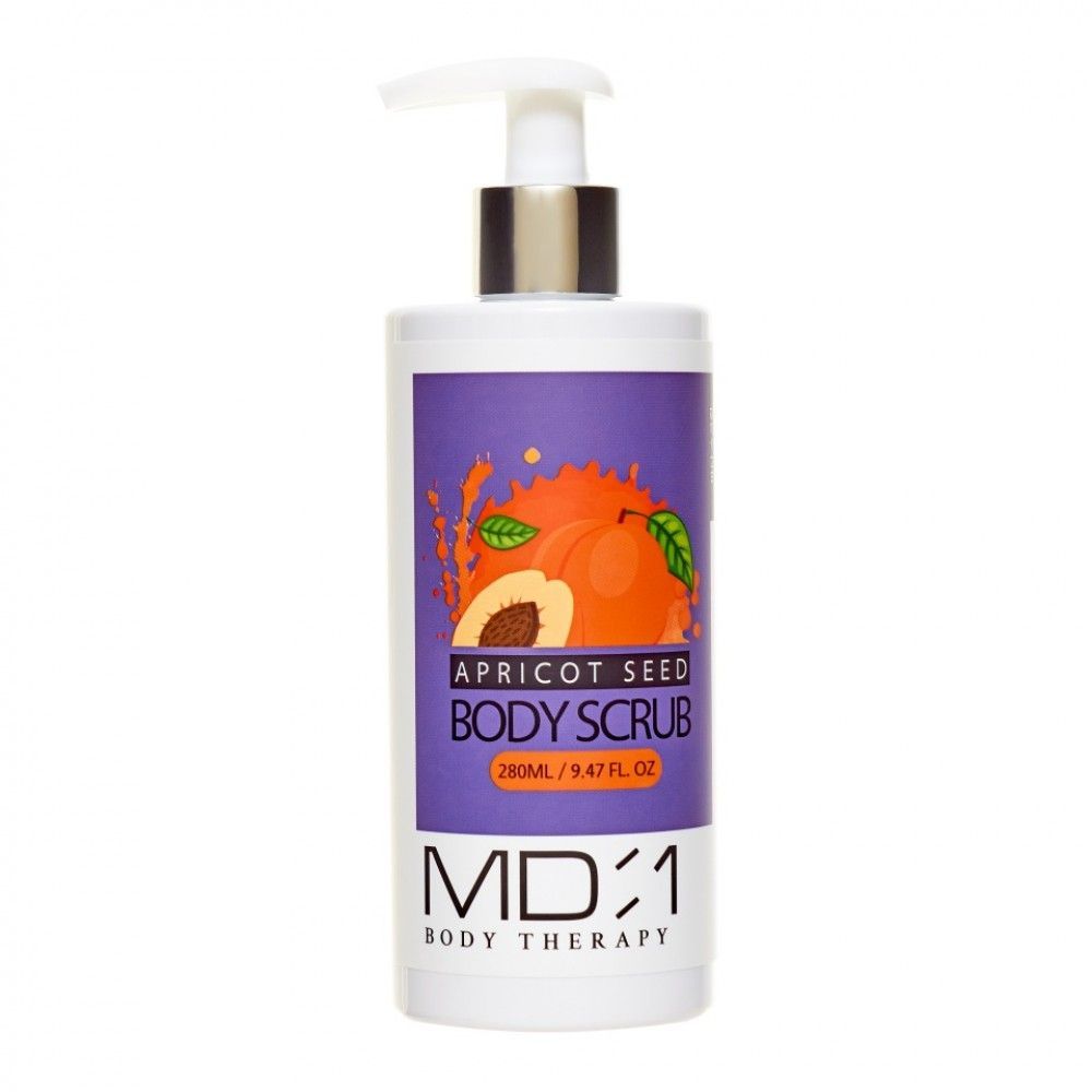 Скраб для тела с абрикосовыми косточками MD-1 Body Therapy Apricot Seed Scrub 280мл