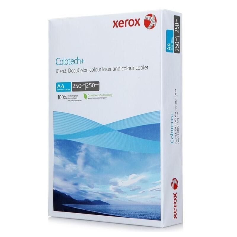 БумагаXeroxColotech+(А4,250г/кв.м,250листов)