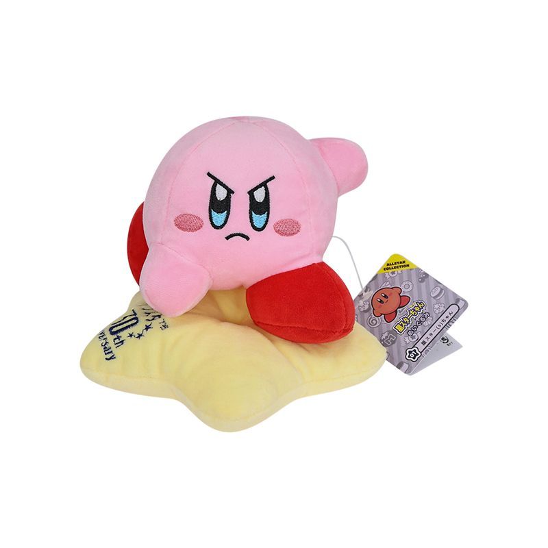 КирбиПлюшевыеМягкаяигрушкакуклаCuteKirbySuperStarStarKirby13.5cm