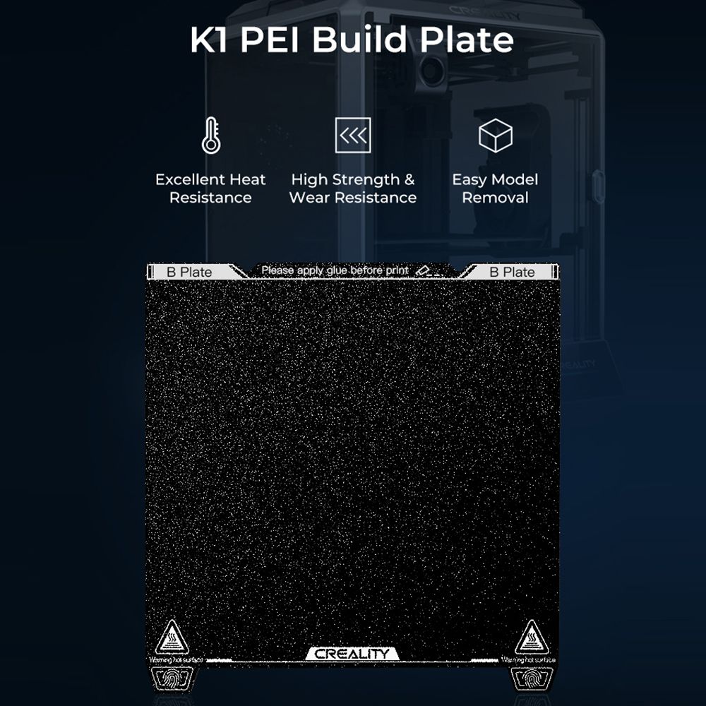 Top Auto Creality K1 Комплект платформ для распыления PEI 235*235 мм