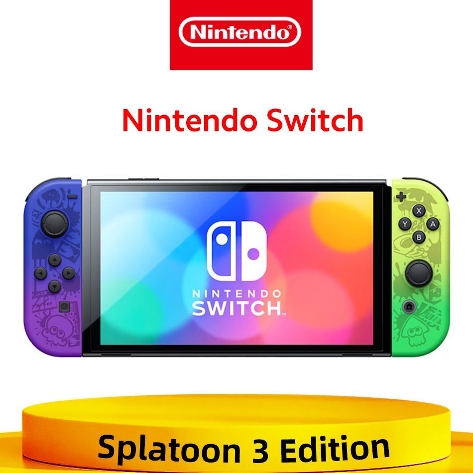 ЭтасистемаNintendoSwitchOLEDприобретаетсовершенноновыйобликпосравнениюсновойигройSplatoon3