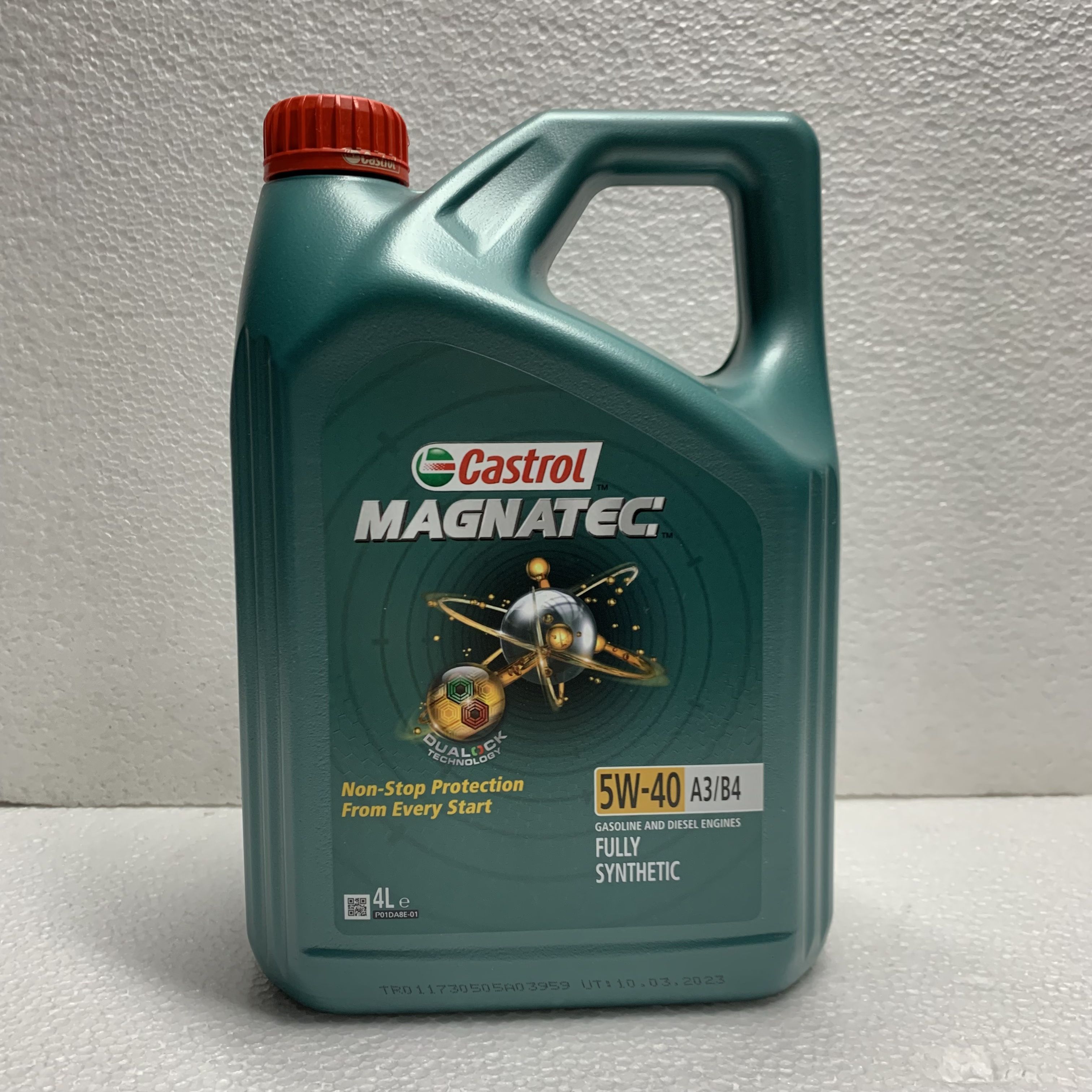 Масло моторное Castrol 5W-40 Синтетическое - купить в интернет-магазине  OZON (184893687)