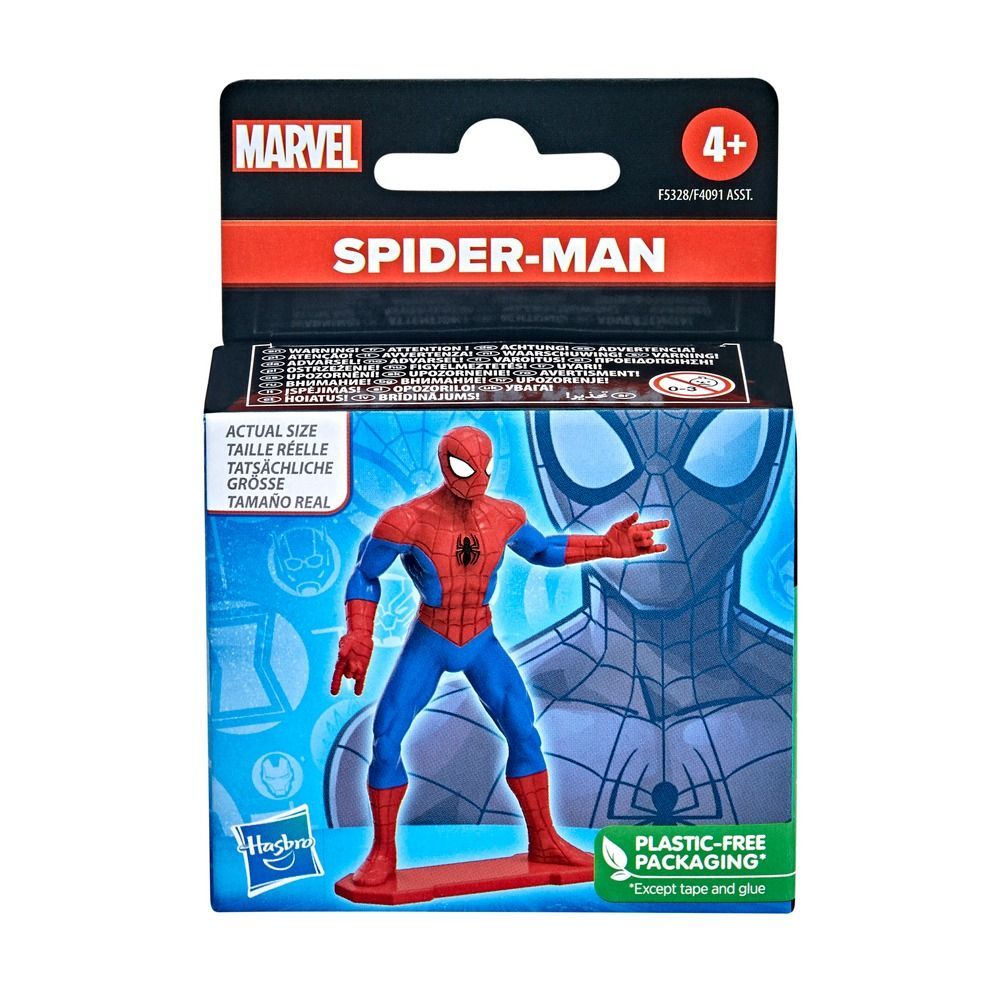 Фигурка Marvel Spider-Man Человек-Паук 6 см F5328 - купить с доставкой по  выгодным ценам в интернет-магазине OZON (1196422859)