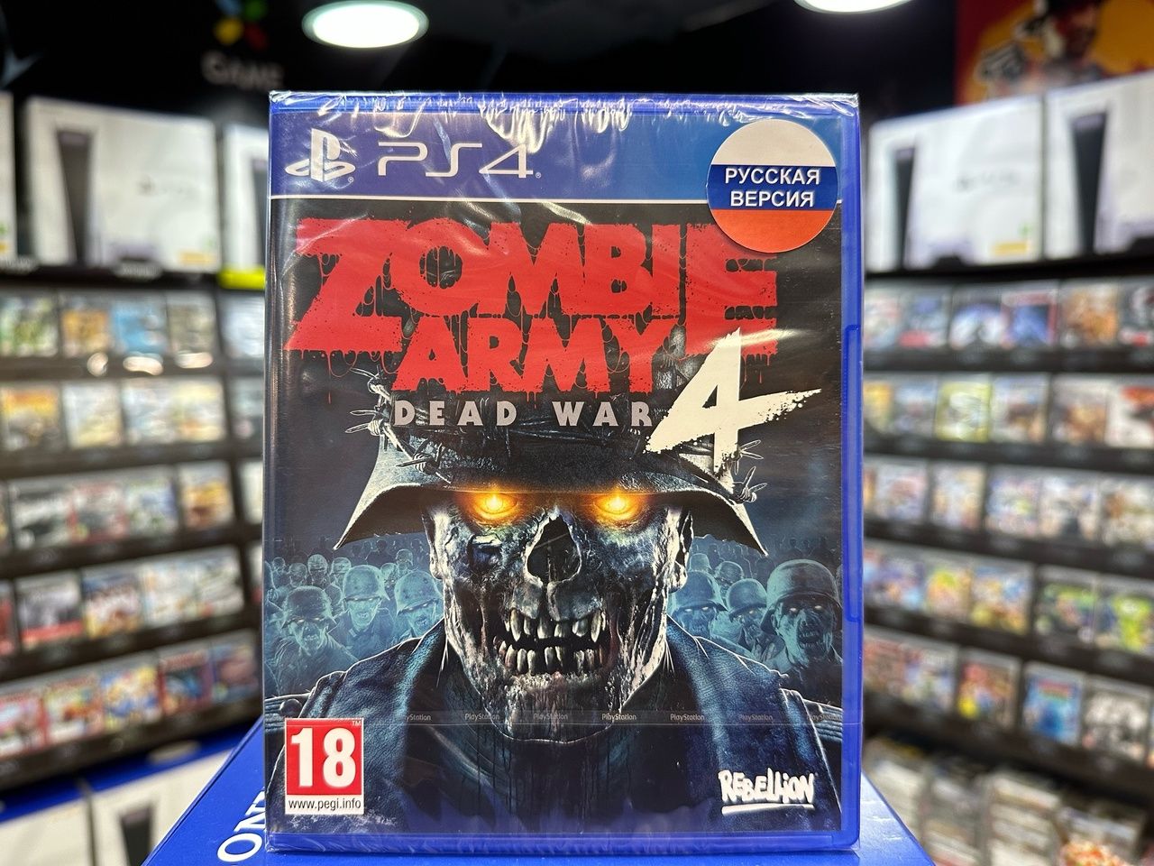 Игра Новый//Игра Zombie Army 4: Dead War (Русская версия) PS4 (PlayStation  4 купить по низкой цене с доставкой в интернет-магазине OZON (964271885)