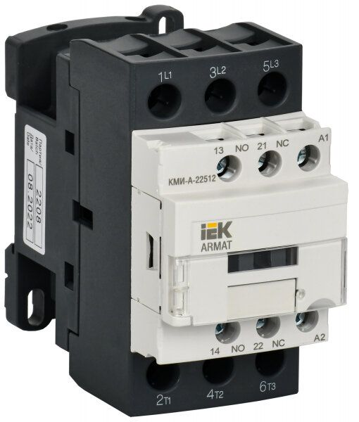 Контактор КМИ-А-22512 25А 230В/АС3 1НО/1НЗ LC1D ARMAT IEK