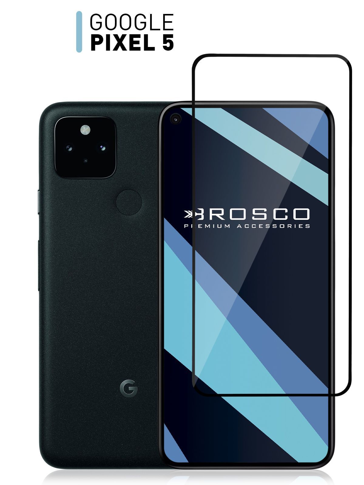 Защитное стекло для Google Pixel 5 (Гугл Пиксель 5) с олеофобным покрытием,  ROSCO - купить с доставкой по выгодным ценам в интернет-магазине OZON  (292202403)