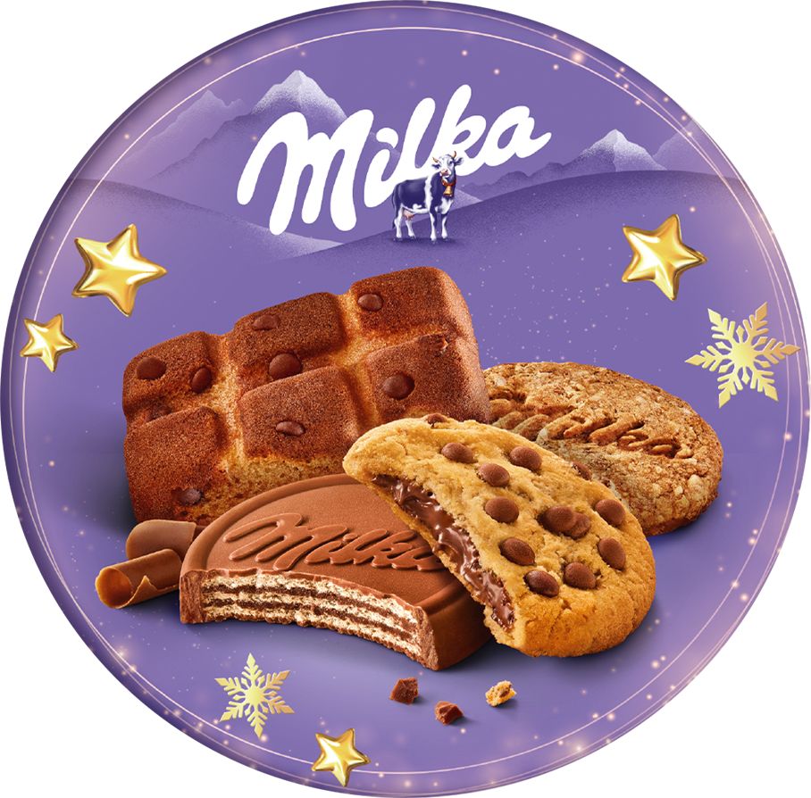 Набор печенья, вафель и бисквитных пирожных Milka, 199 г - купить с  доставкой по выгодным ценам в интернет-магазине OZON (1095522403)