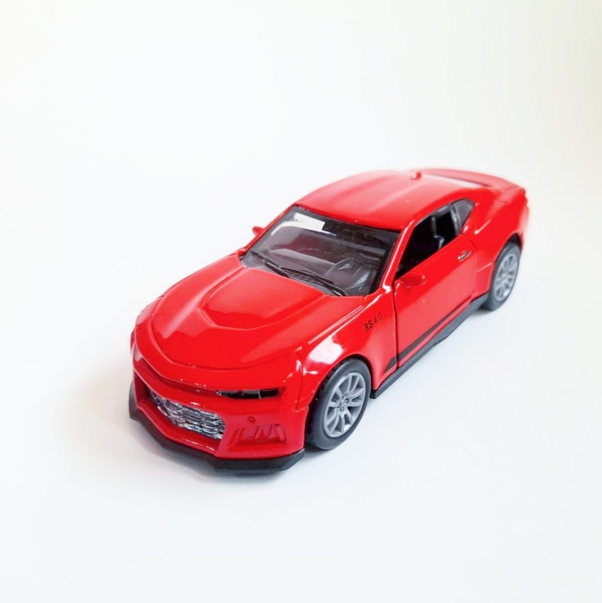 Машина металлическая 1:32 Chevrolet Camaro, красный цвет, двери  открываются, для мальчиков. - купить с доставкой по выгодным ценам в  интернет-магазине OZON (1243079424)