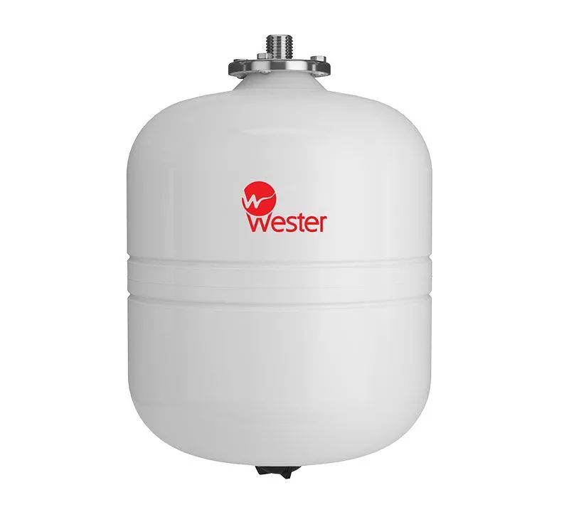 Бак расширительный Wester Premium WDV 18 л, 12 бар, контрфланец из нержавейки, для ГВС