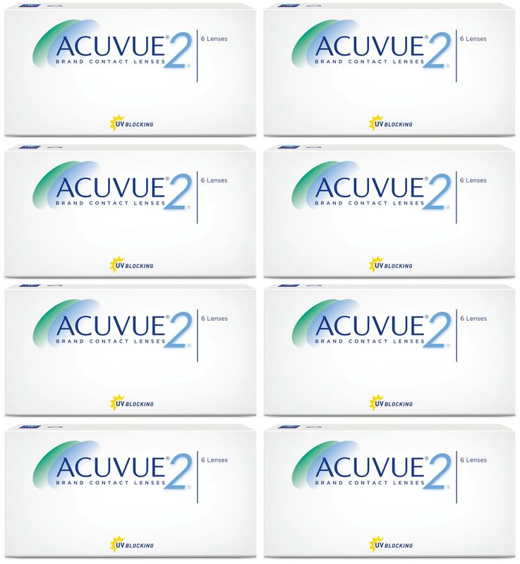 Acuvue 2 6. Acuvue 2 (6 линз) (8.7, +7,00). acuvue 2 (6 линз) (8.3, +5,50). acuvue 2 (6 линз) (8.7, -2,25). acuvue 2 (6 линз) (8.3, -1,75).