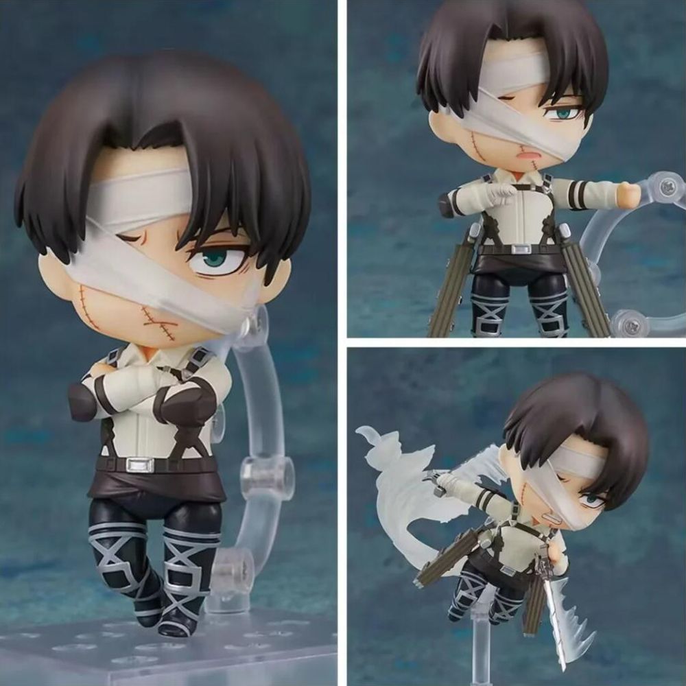 Фигурка нендороида атака титанов финальный сезон леви Акkерман / Attack on  Titan Levi Ackerman Подарки для болельщиков 10 см - купить с доставкой по  выгодным ценам в интернет-магазине OZON (1283541089)