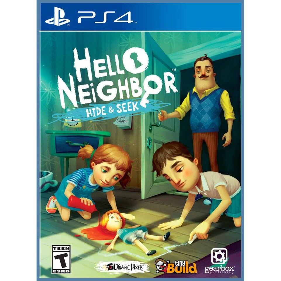 Игра Hello Neighbor: Hide and Seek (Привет Сосед: Прятки)_PlayStation  4_Blu-ray (PlayStation 4, Русские субтитры) купить по низкой цене с  доставкой в интернет-магазине OZON (1292157871)