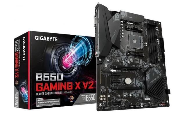 МатеринскаяплатаGIGABYTEB550GAMINGXV2(AM4,ATX)