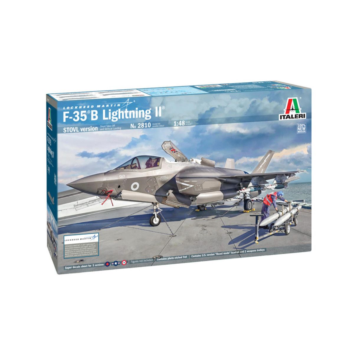 ItaleriСборнаямодель2810F-35BLightningII1:48