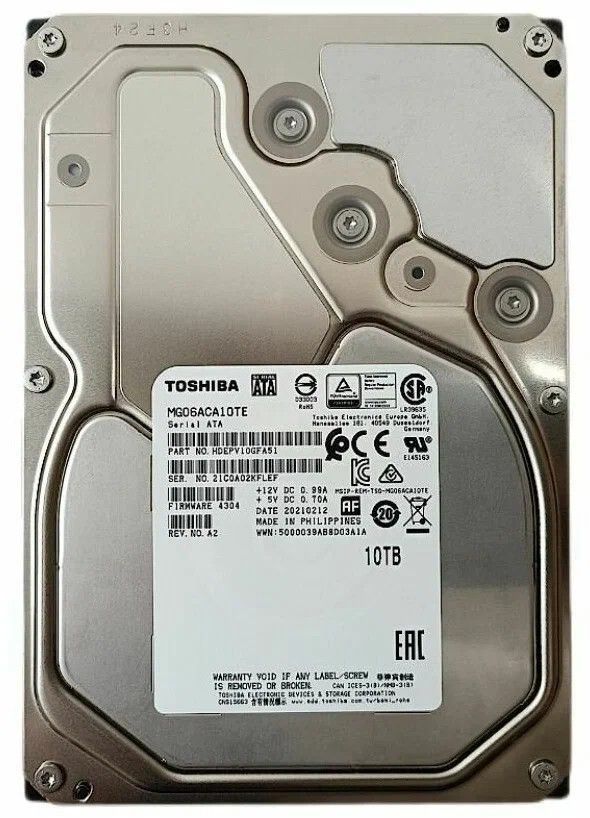 Жесткий диск на 10 тб. Жесткий диск Toshiba 10 ТБ mg06aca10te. Жесткий диск Тошиба 1 ТБ. Винчестер на 10 терабайт. Toshiba x300 10tb hdwr11aezsta