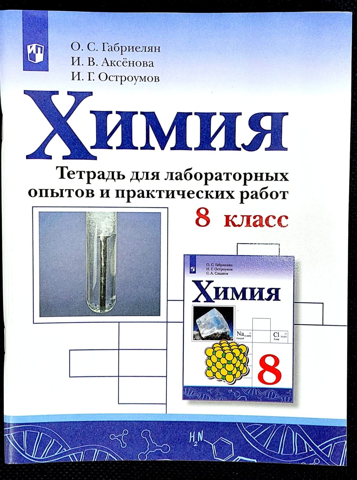 Химия. 8 класс. Тетрадь для лабораторных опытов и практических работ |  Габриелян Олег Сергеевич, Остроумов Игорь Геннадиевич - купить с доставкой  по выгодным ценам в интернет-магазине OZON (1313772742)