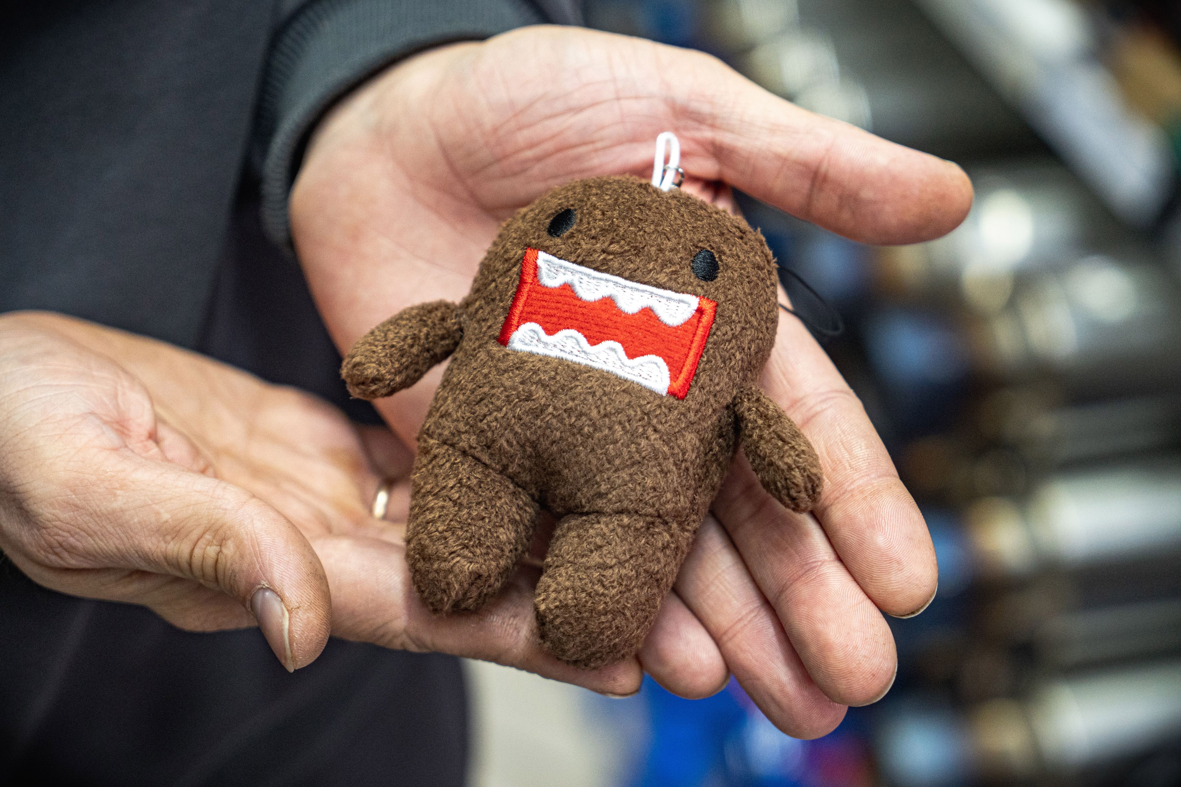 Брелок плюшевый, Domo-kun/Домо- кун - купить с доставкой по выгодным ценам  в интернет-магазине OZON (1328252022)