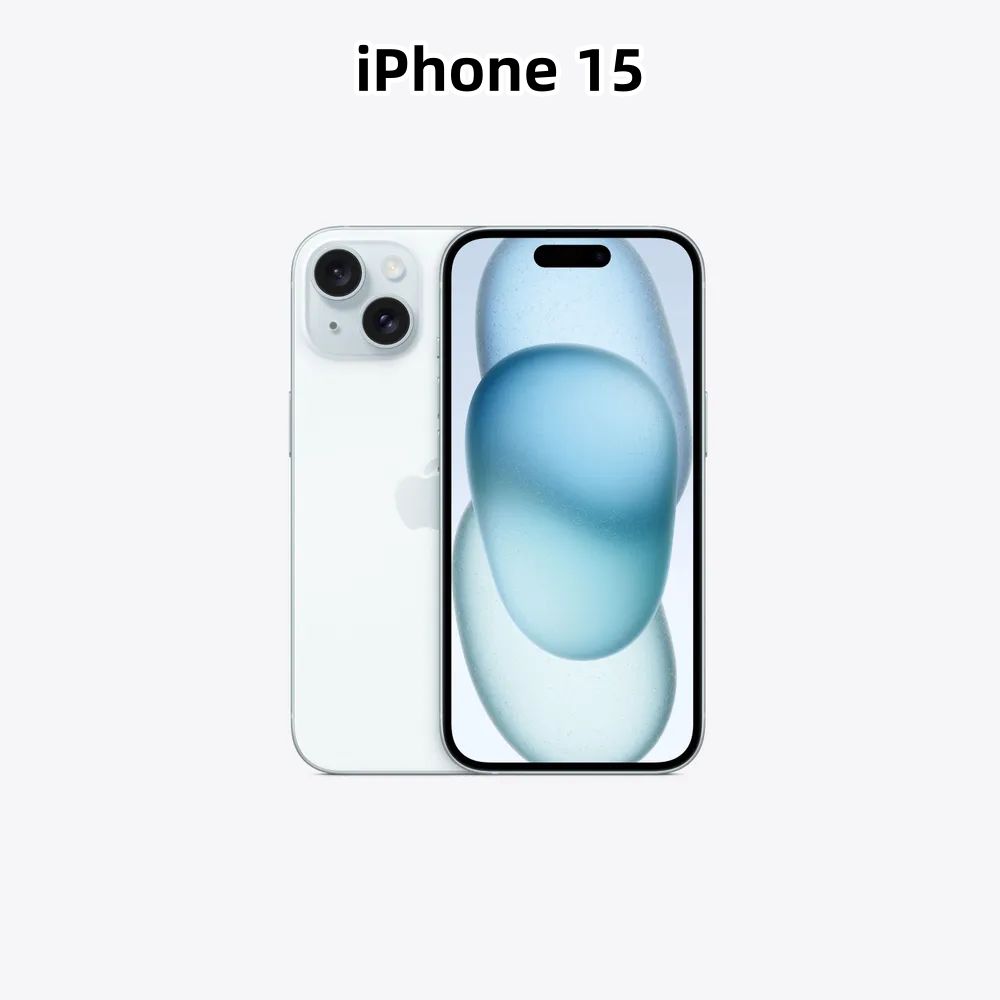 Apple Смартфон iPhone 15 CN 6/128 ГБ, светло-синий