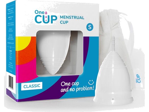 Менструальная чаша белая OneCUP Classic white