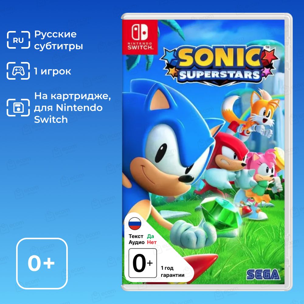 Игра на картридже для Nintendo Switch Sonic Superstars (5055277051793)