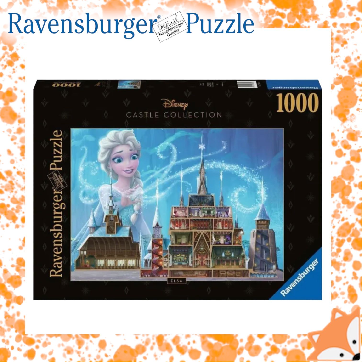 Пазл Ravensburger Коллекция замков Эльза, 1000 элементов, 17333 - купить с  доставкой по выгодным ценам в интернет-магазине OZON (1339649506)