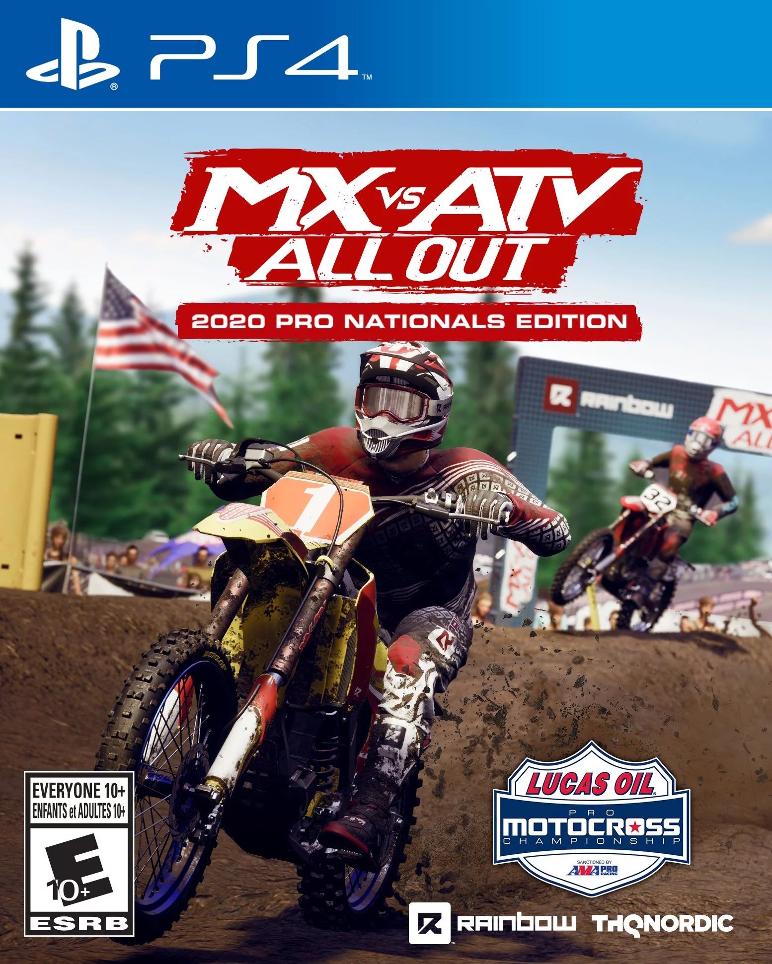 Игра MX vs ATV: All Out 2020 Pro Nationals Ed (PlayStation 4, PlayStation 5, Английская версия)