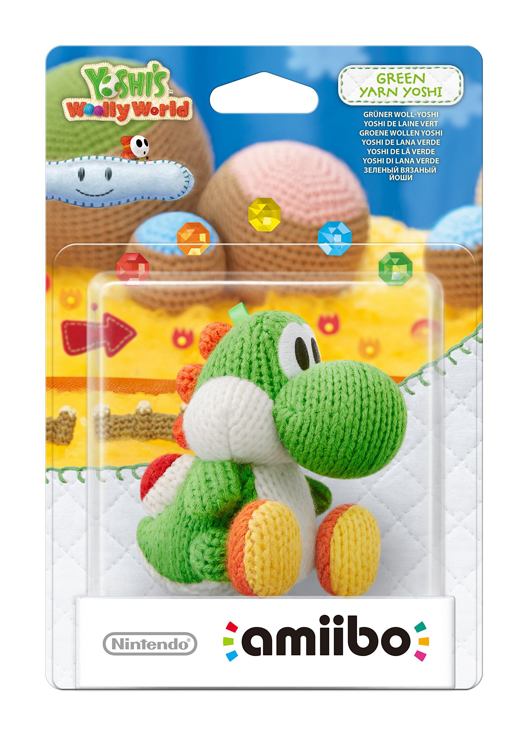 Фигурка Amiibo Зеленый вязанный Йоши (Green Yarn Yoshi) - купить с  доставкой по выгодным ценам в интернет-магазине OZON (1345080916)