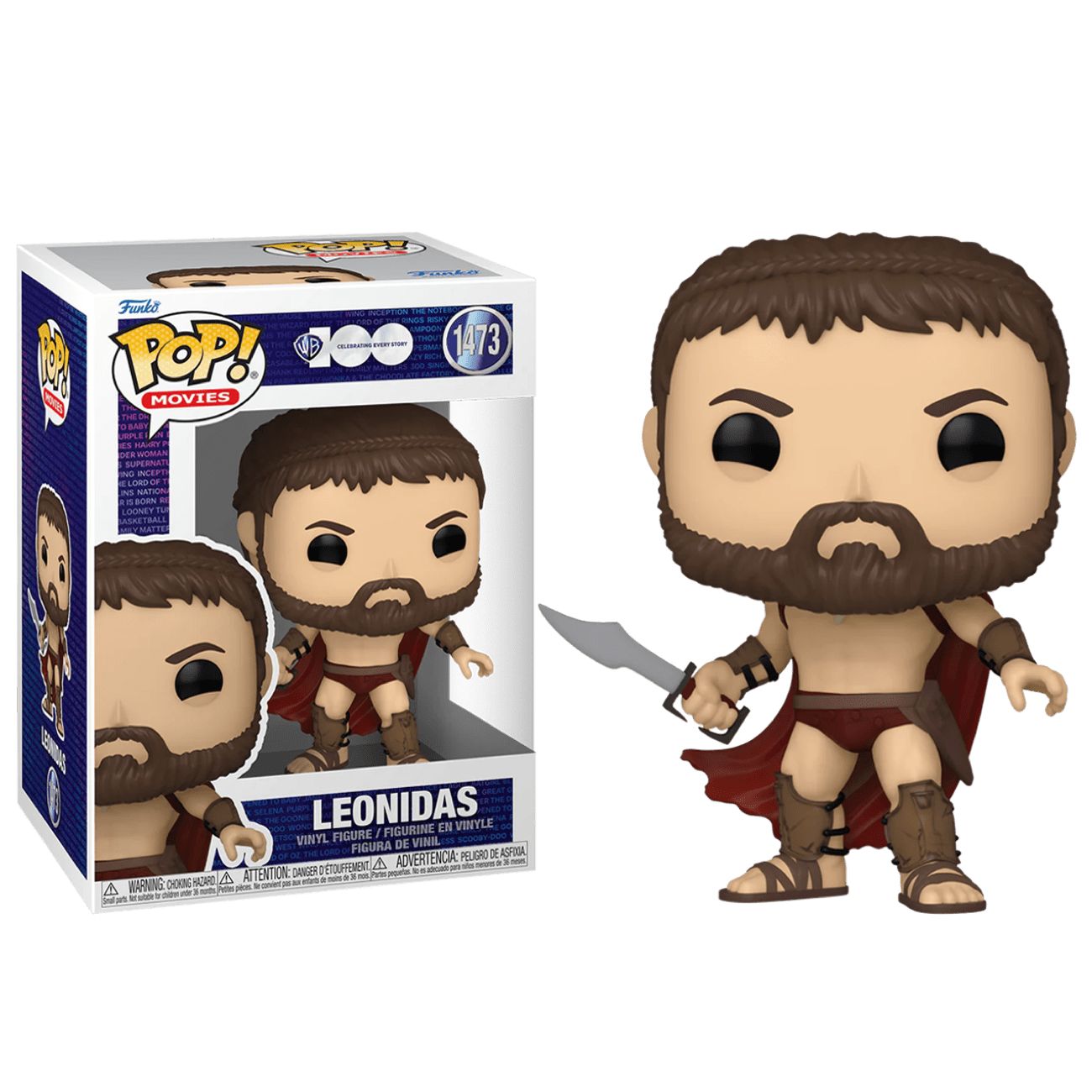 Фигурка Funko Pop! The 300 Spartans: Leonidas (Фанко Поп Леонид из фильма  300 спартанцев)