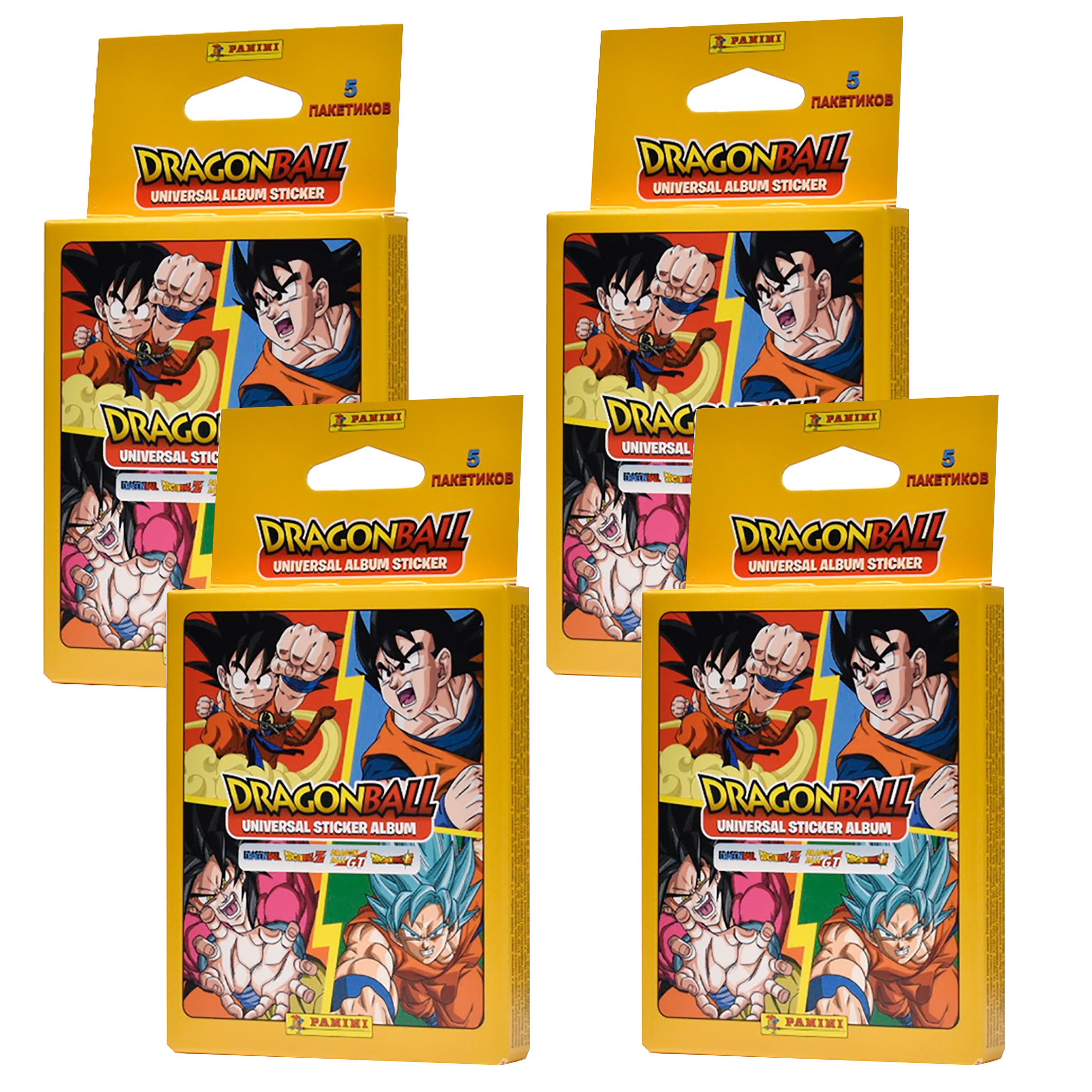 Panini / Наклейки Панини Dragon Ball ЖЕМЧУГ ДРАКОНА 2023, 20 пакетиков, 100 наклеек