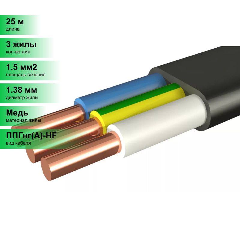 Провод Ппг Пб 3х1 5 Купить