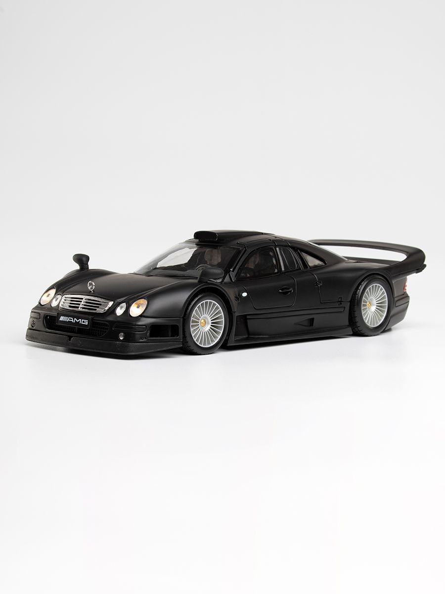 Игрушка детская машинка металлическая Mercedes-Benz CLK-GTR (Street  version) 1:18 - купить с доставкой по выгодным ценам в интернет-магазине  OZON (1353100262)