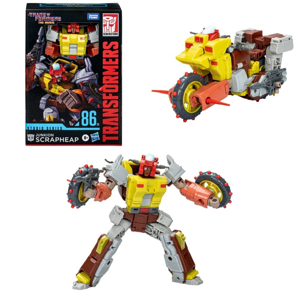 Игрушка Hasbro Трансформеры Studio Series Voyager The Transformers: The  Movie SS86-24 Junkion Scrapheap 6,5 дюйма F8766 - купить с доставкой по  выгодным ценам в интернет-магазине OZON (1474623914)