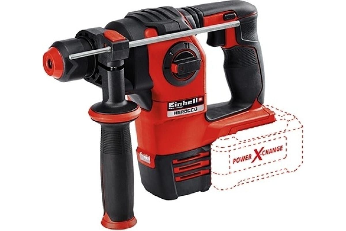 Аккумуляторный перфоратор Einhell PXC HEROCCO 18V, BL