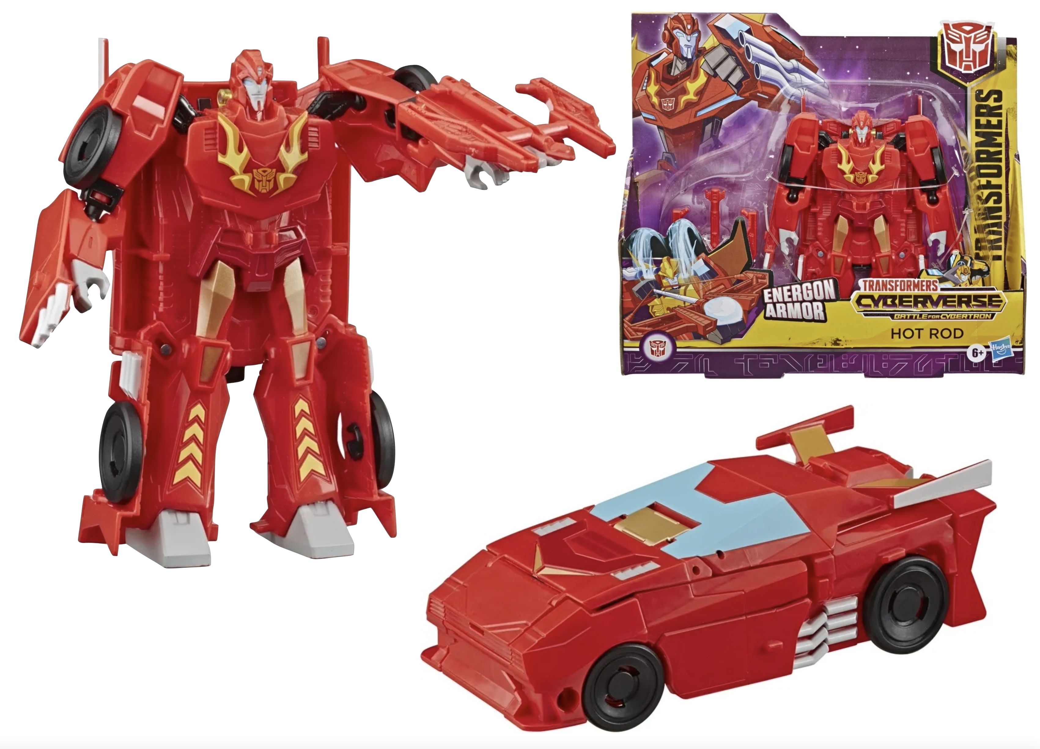 Transformers cyberverse hot rod discount