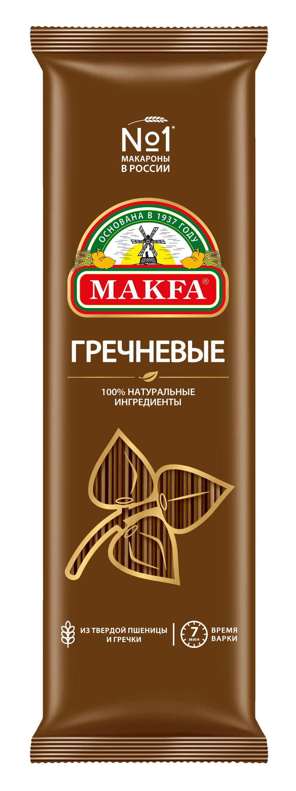 Макароны Makfa Спагетти гречневые, 500 г