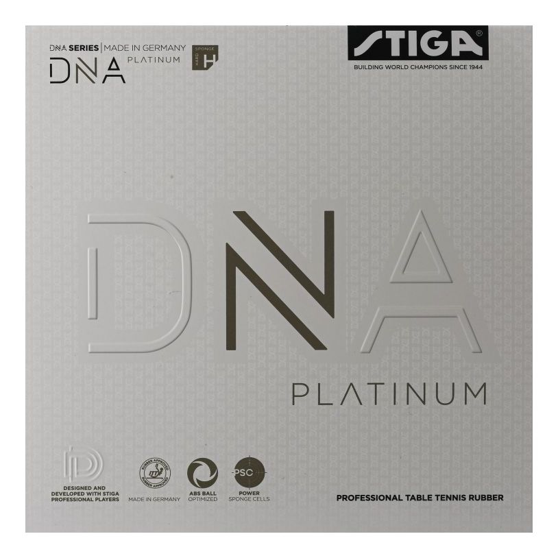 Накладка Stiga DNA Platinum s. Stiga DNA Future.