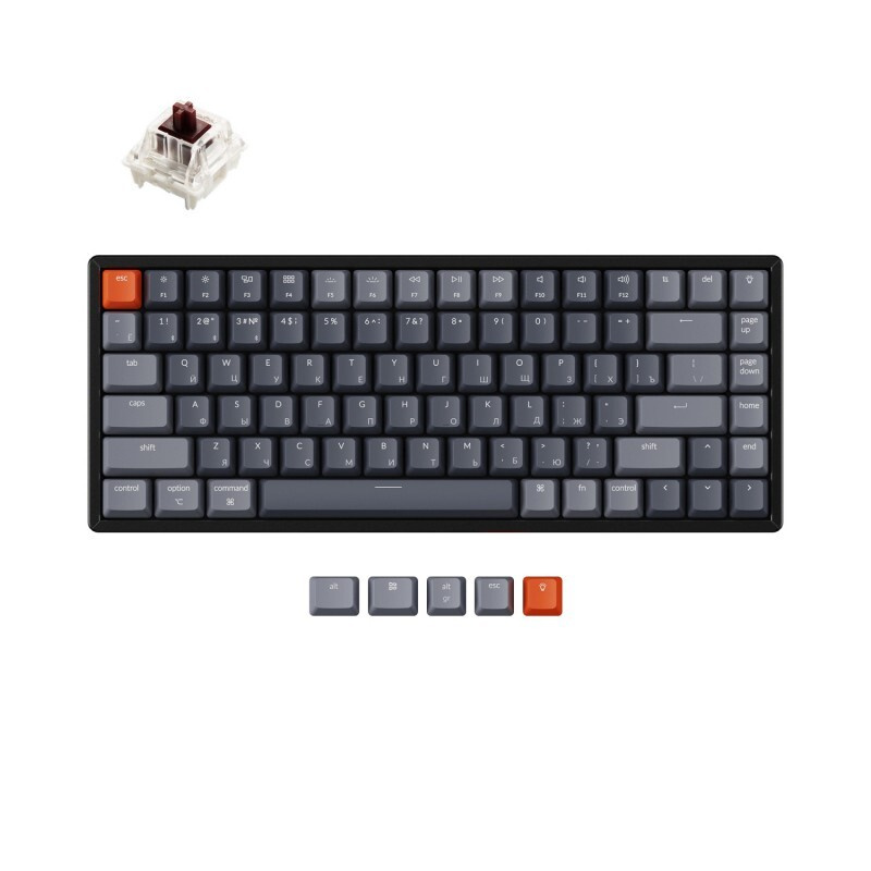 Игровая клавиатура Keychron K2 RGB Hotswap Gateron Brown (K2-C3H) #1