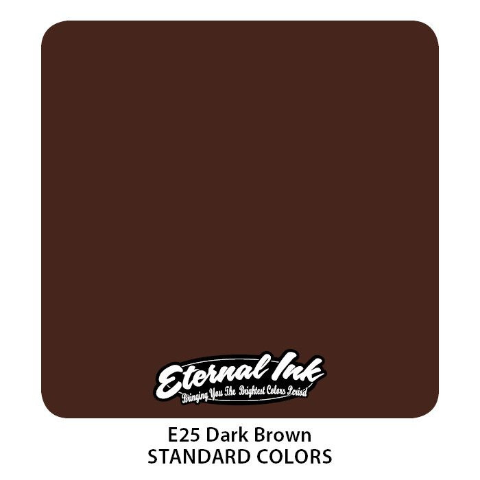 Тату краска Dark Brown (1oz - 30мл) #1