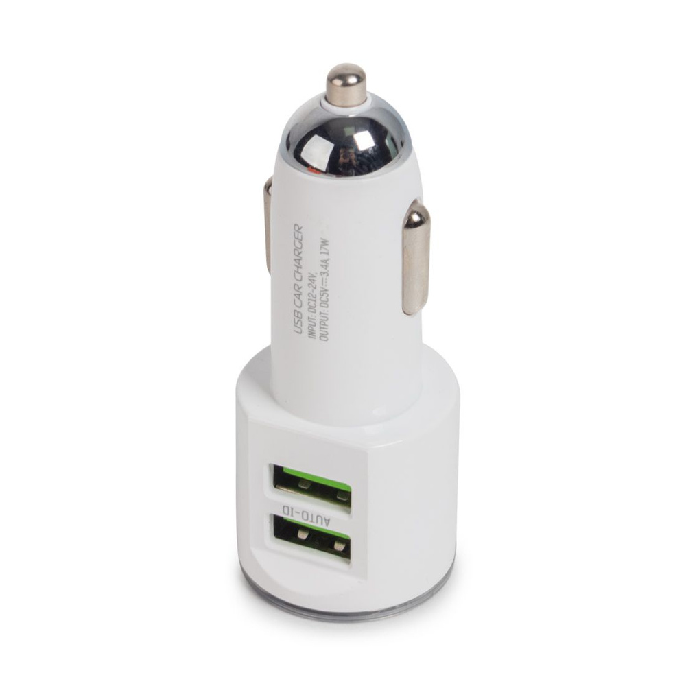Автомобильное зарядное устройство LDNIO DL-C29 2*USB Lightning Белый  #1