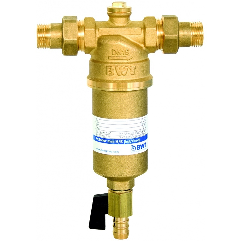 Фильтр механической очистки воды BWT Protector mini для горячей воды H ...