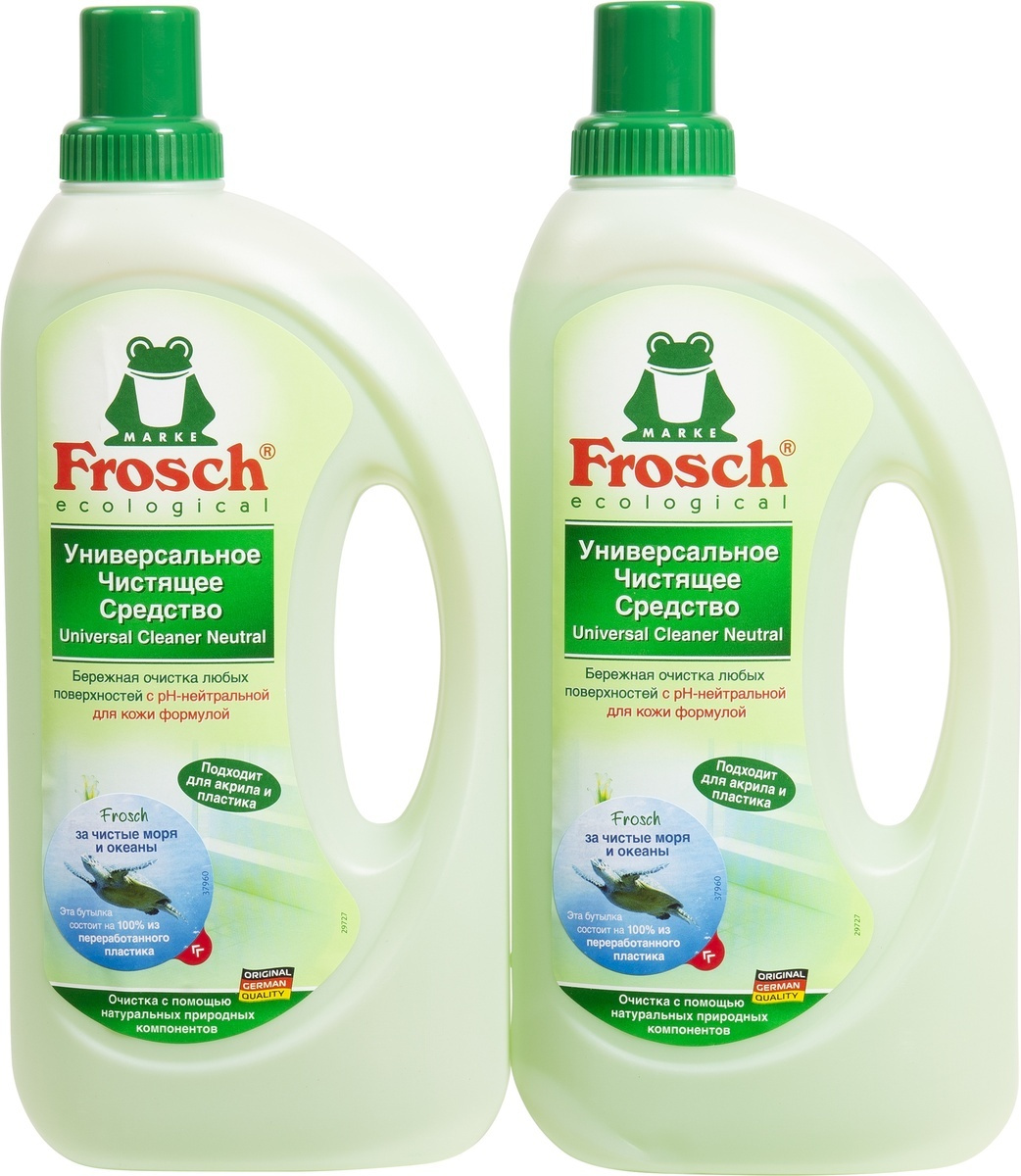 Универсальное чистящее средство Frosch, 1 л х 2 шт #1