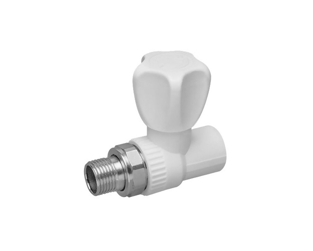 Кран шаровой для радиатора угловой 25х3/4, 1 шт - купить в интернет ...