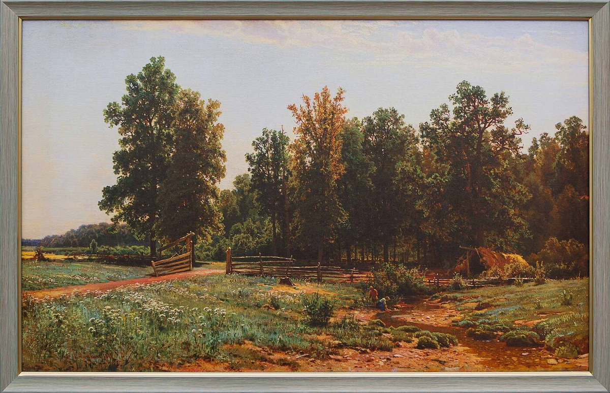 Шишкин на окраине Дубового леса. 1882