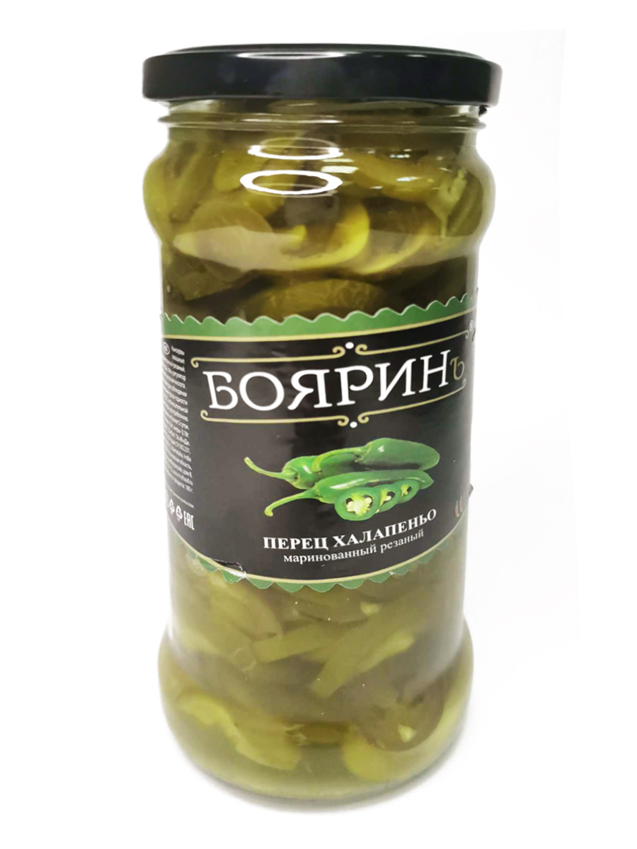 Перчик Халапеньо острый маринованный 370 гр — купить в интернет ...