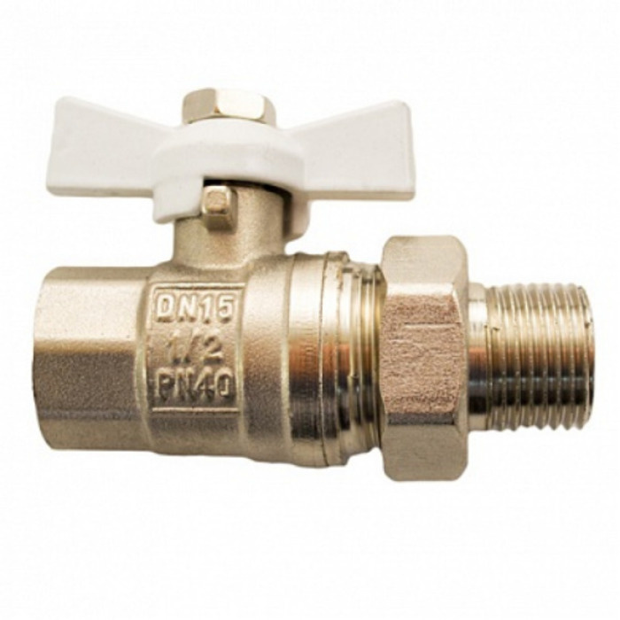 Кран шаровой STI накидная гайка бабочка 20 купить по низкой цене с ...