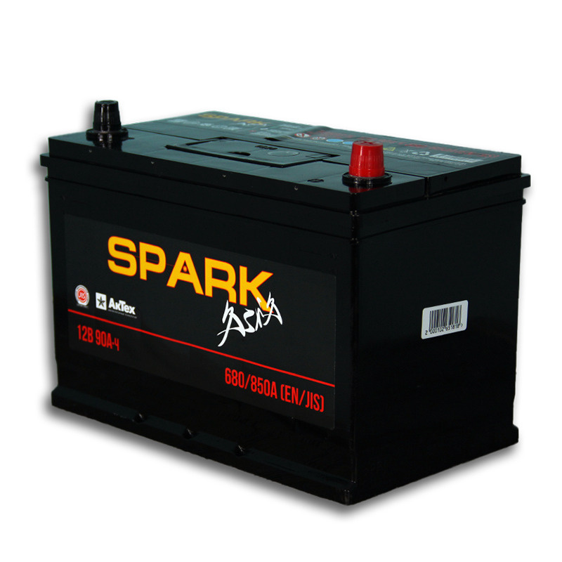 Автомобильный аккумулятор Spark Asia 90Ач 850А обратная полярность ...