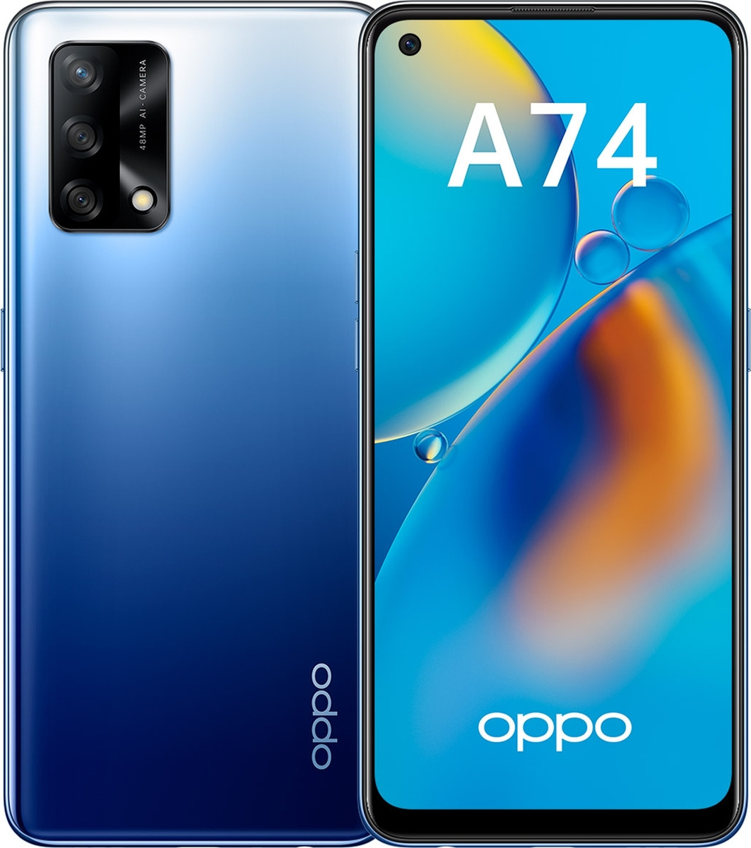 Смартфон OPPO A74 4/128GB, синий #1