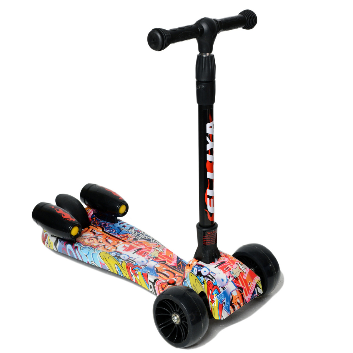 Самокат Детский SCOOTER детский, 3-х колёсный, свет, пар, музыка "TOP ...